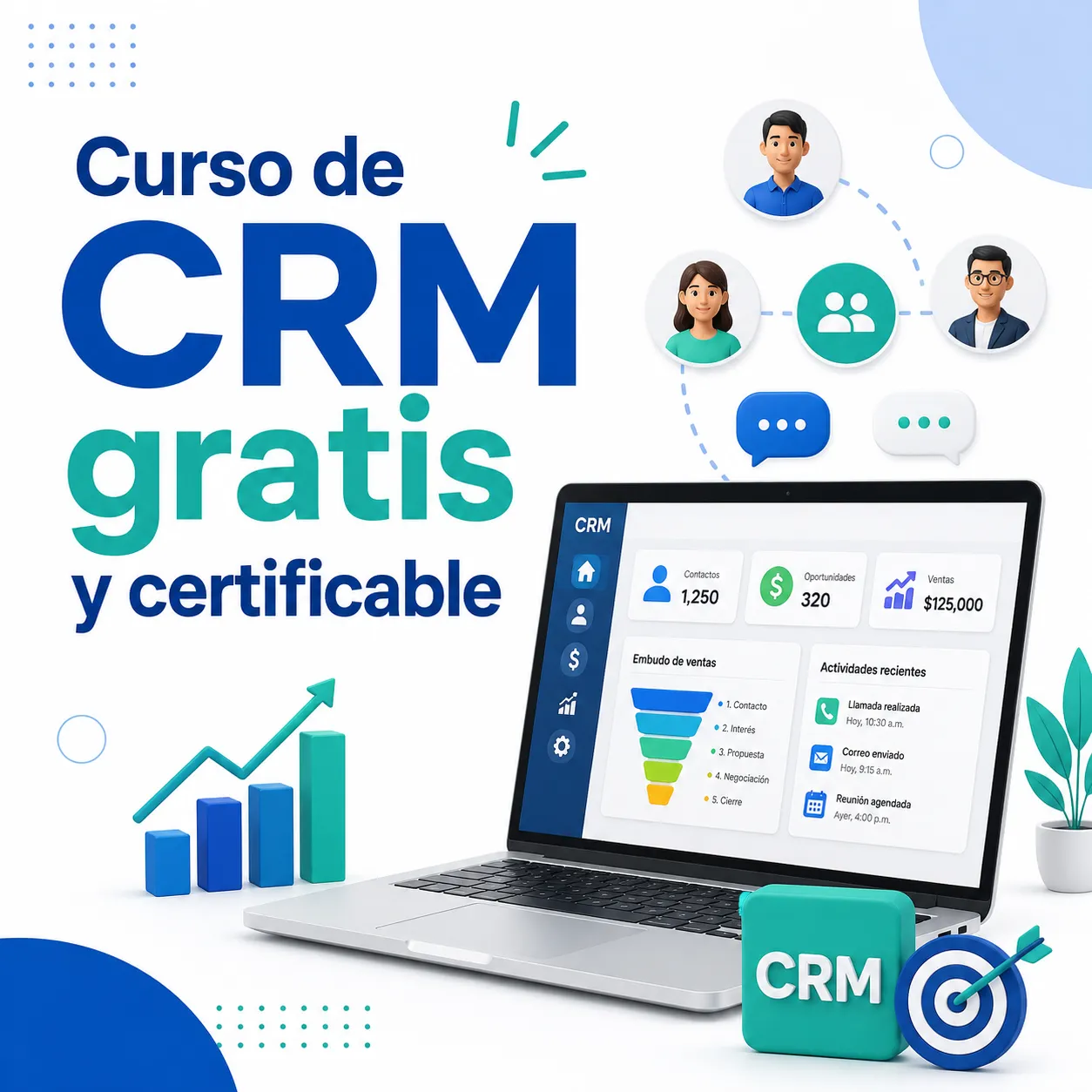 Curso de CRM gratis y certificable