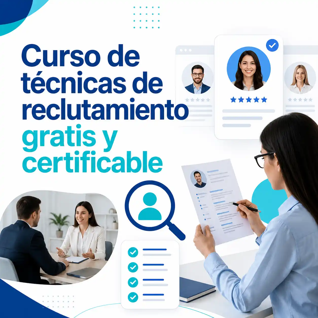 Curso de técnicas de reclutamiento gratis y certificable