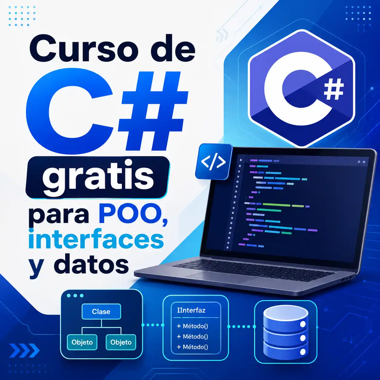 Curso de C gratis para POO interfaces y datos