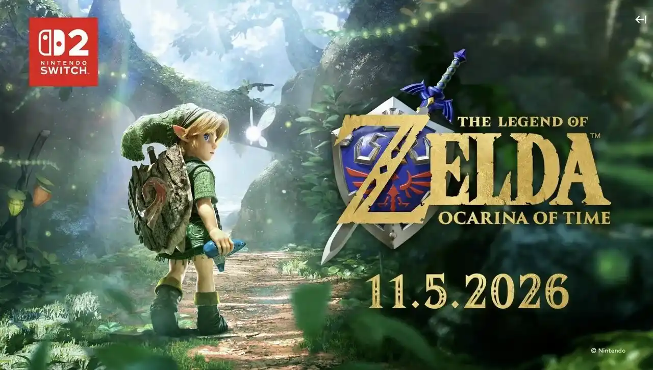 El remake para Switch 2 de The Legend of Zelda Ocarina of Time llega el 5 de noviembre