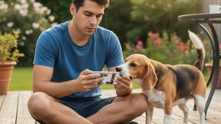 Mirar el celular mientras paseas al perro tiene una consecuencia inesperada nuevo estudio explica el riesgo convertido de jpg
