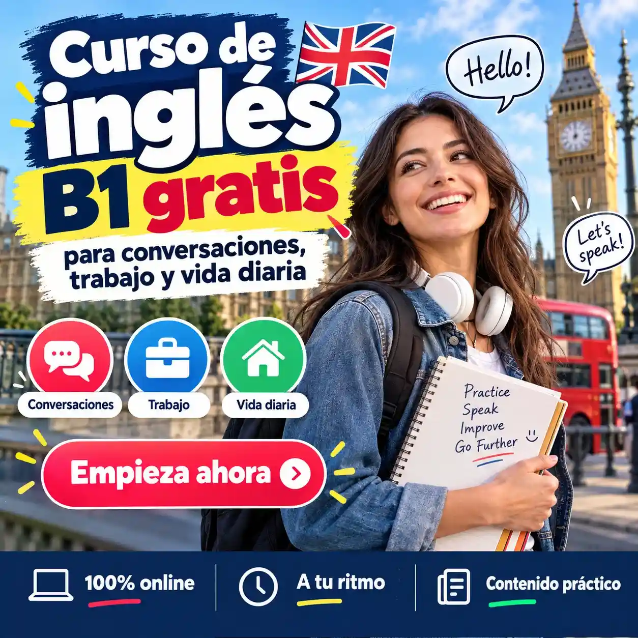 Curso de Inglés B1 en Londres 1
